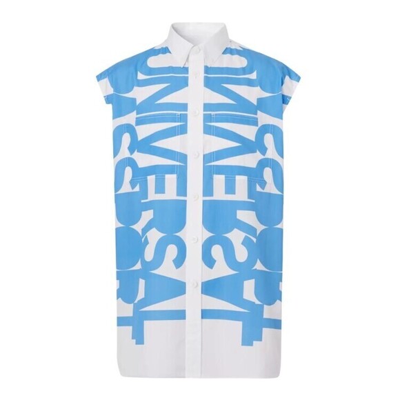 Burberry Oversized Button-Down Shirt - NWT